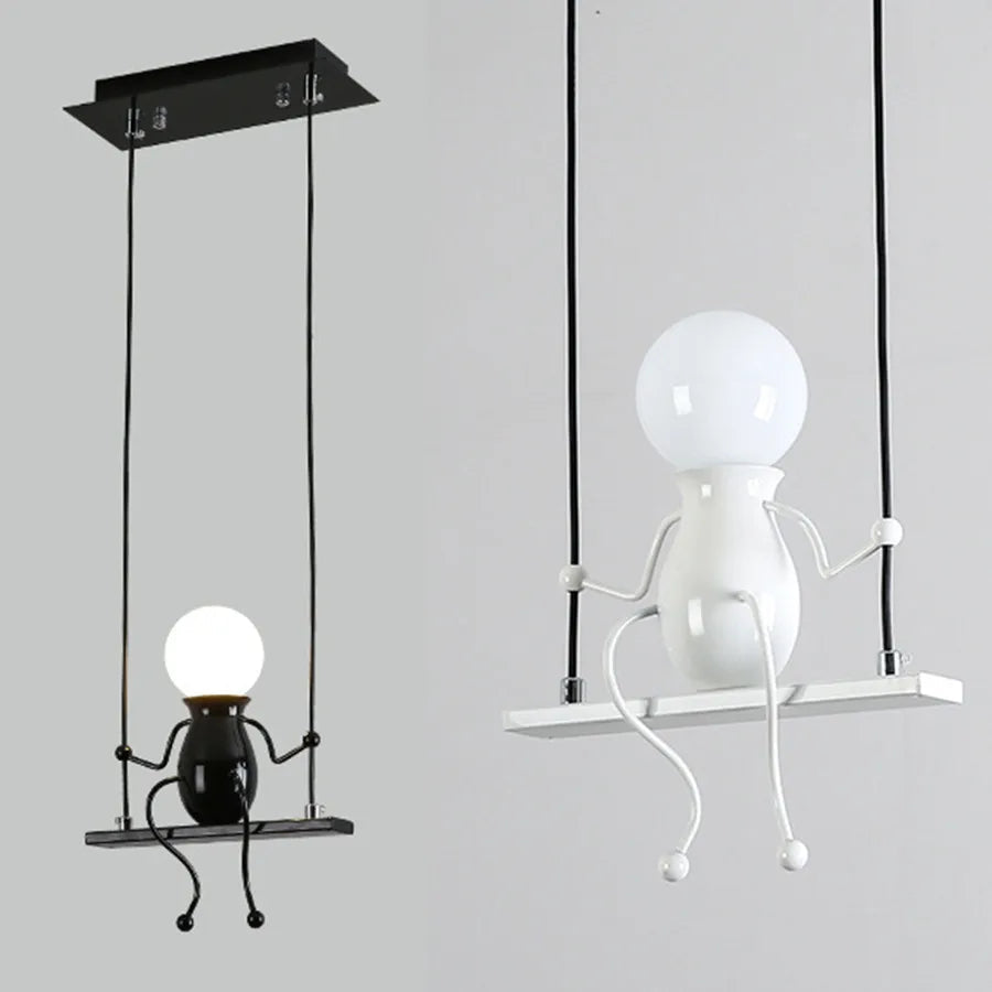 Little Man Swing LED Pendant Light David™ 2.0 Spingar.com