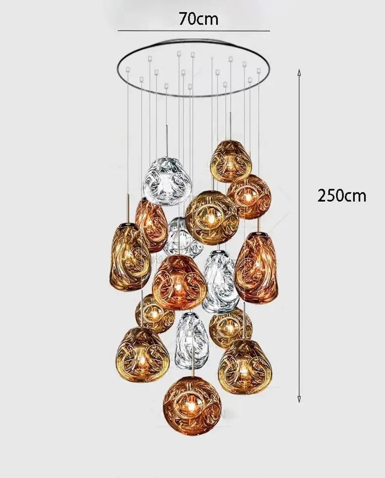 Valentina – Contemporary Artistic Dimmable LED Pendant Lamp Lampasa.com