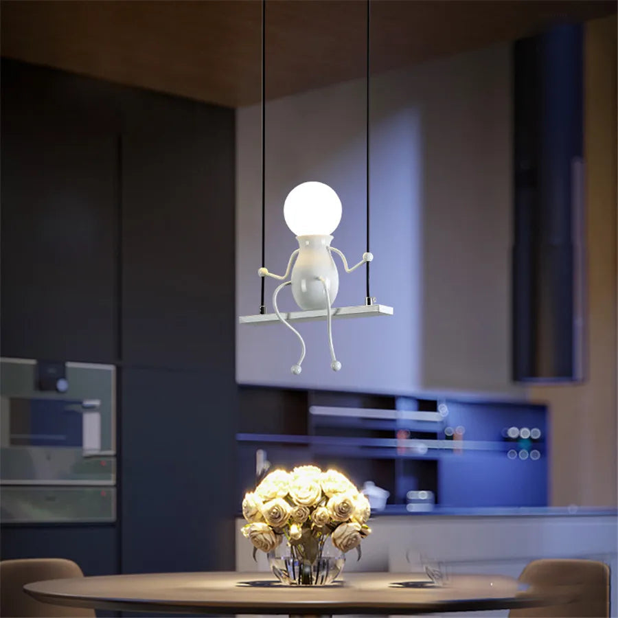 Little Man Swing LED Pendant Light David™ 2.0 Spingar.com