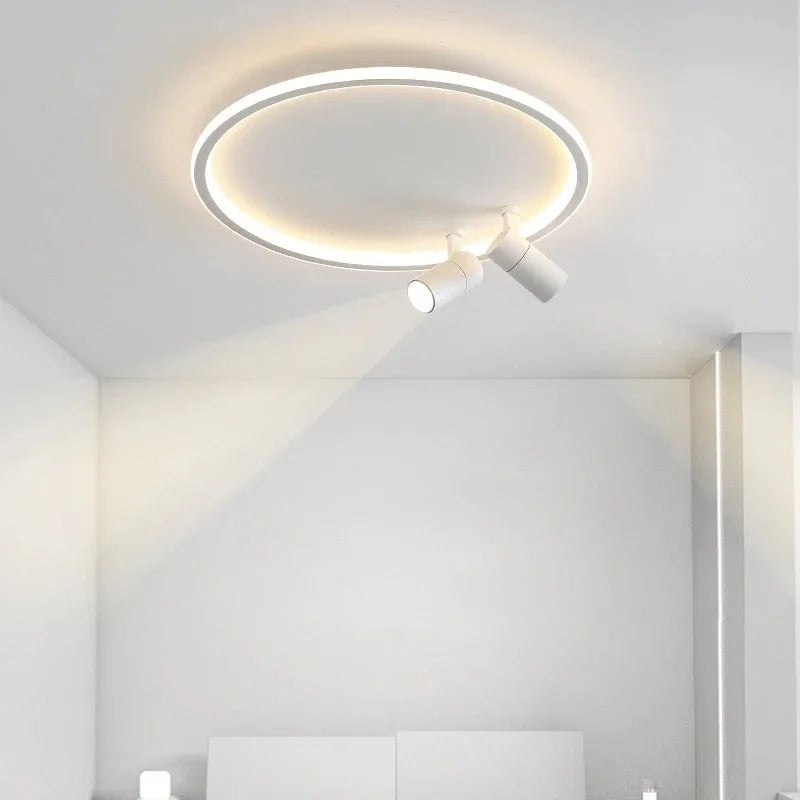 Modern Dimmable LED Ceiling Lamp With Spots Ariana SPINGAR.COM