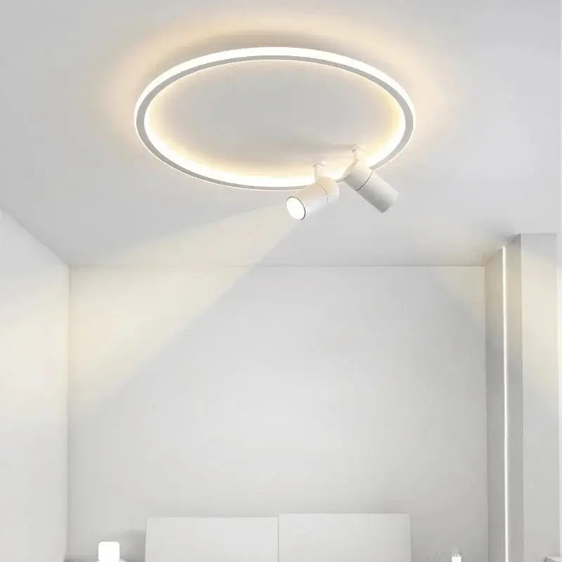 Modern Dimmable LED Ceiling Lamp With Spots Ariana SPINGAR.COM