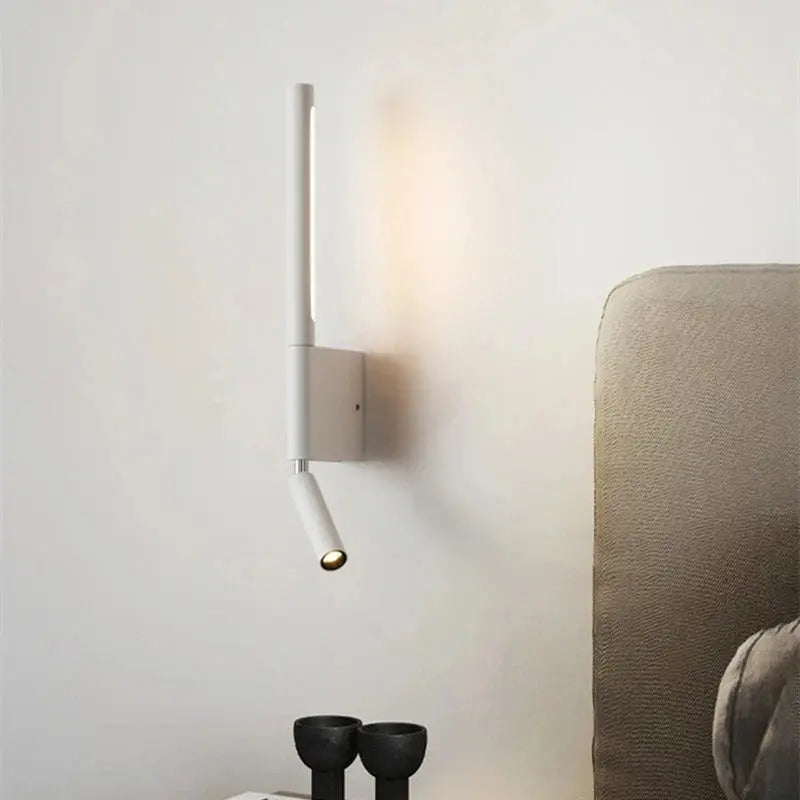 Hedda – Modern Bedside LED Spot Wall Lamp for Focused, Stylish Lighting Kozyled