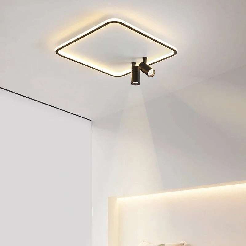 Modern Dimmable LED Ceiling Lamp With Spots Ariana SPINGAR.COM