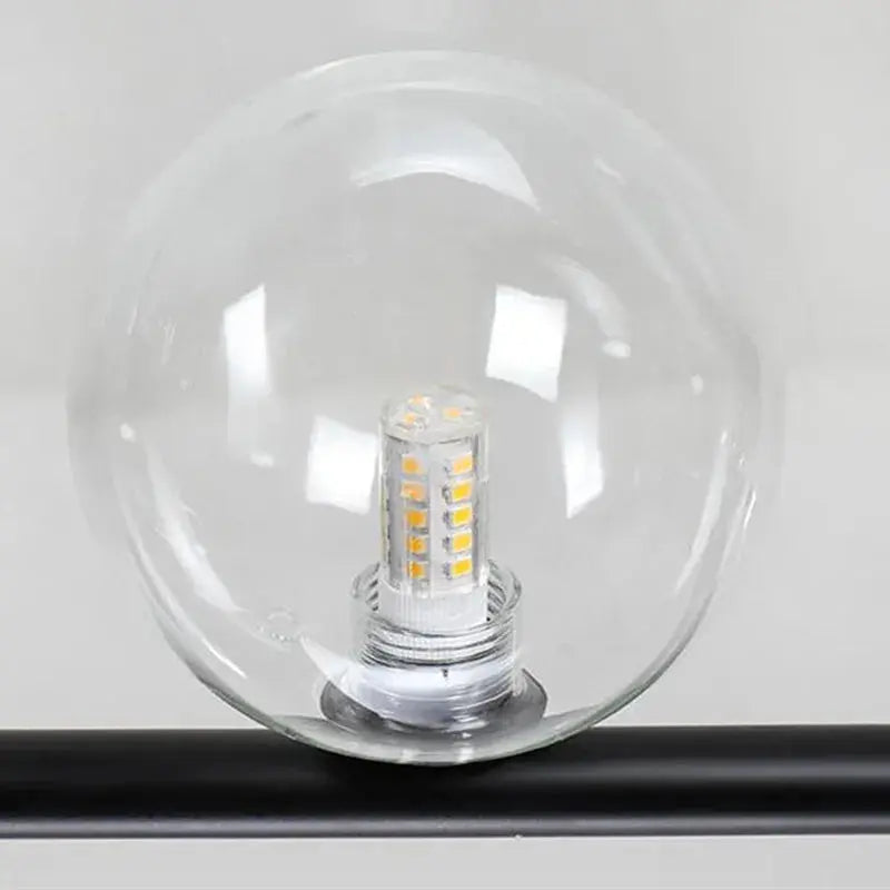 Anton – Nordic Minimalist LED Pendant Light with Glass Ball Design for Dining Tables and Bars Kozyled.com