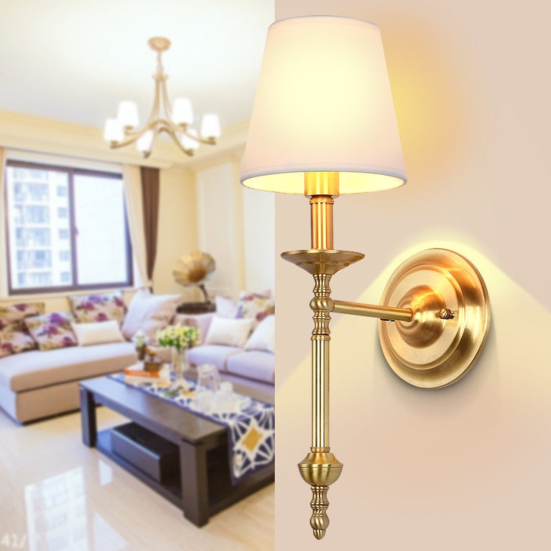 Arandela De Parede LED Vintage Wall Lamp Olivia™ Spingar.com