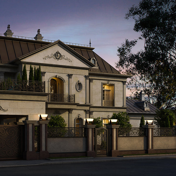 Waterproof IP65 Outdoor LED Solar Lamp Stellan SPINGAR.COM