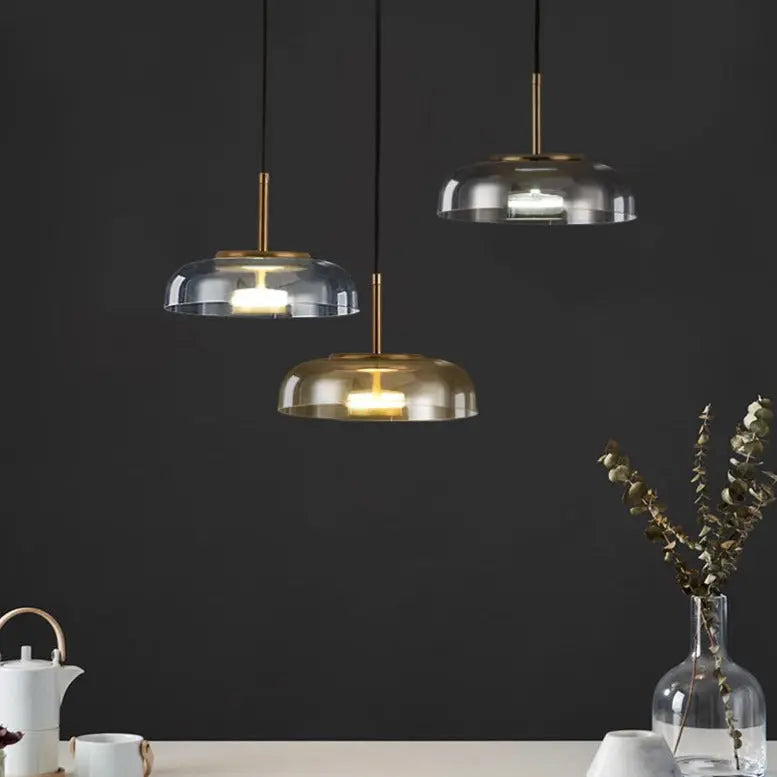 Modern Glass LED Pendant Lamp Orsola SPINGAR.COM