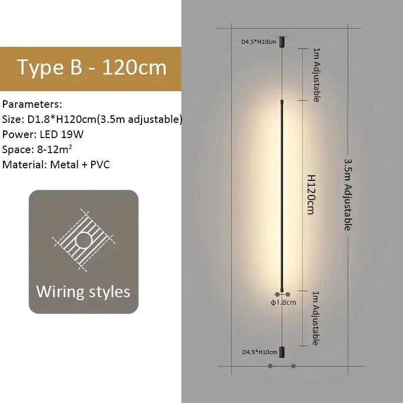 Minimalist Modern LED Floor Lamp Bjorn SPINGAR.COM