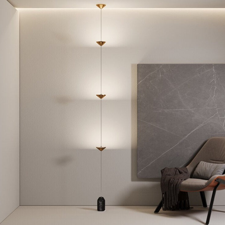 Minimalist Living Room/Hallway Designer LED Wall/Floor Lamp Asta SPINGAR.COM