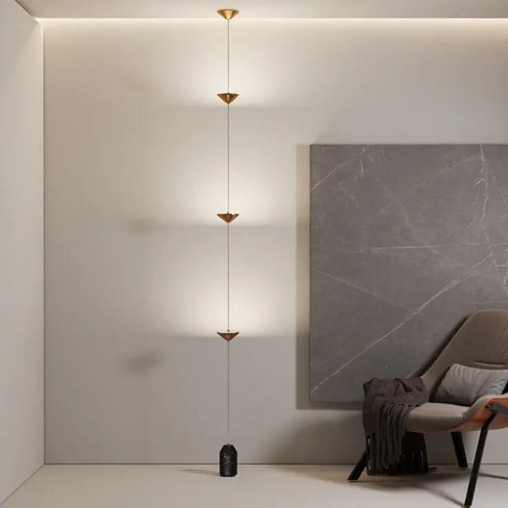 Minimalist Living Room/Hallway Designer LED Wall/Floor Lamp Asta SPINGAR.COM