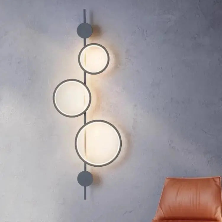 Modern Nordic Creative Ring LED Wall Lamp – Modena lampasa.com