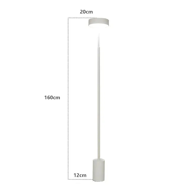 Walter – Minimalist Tall LED Floor Lamp with Dimmable Light for Modern Interiors Lampasa.com