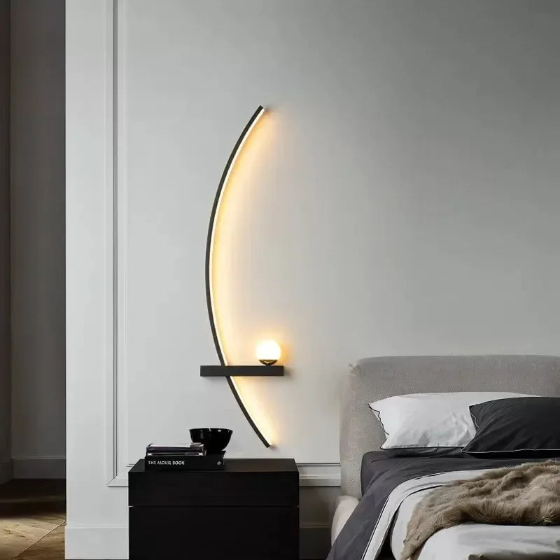 Modern Minimalist Creative LED Wall Lamp Wayde SPINGAR.COM