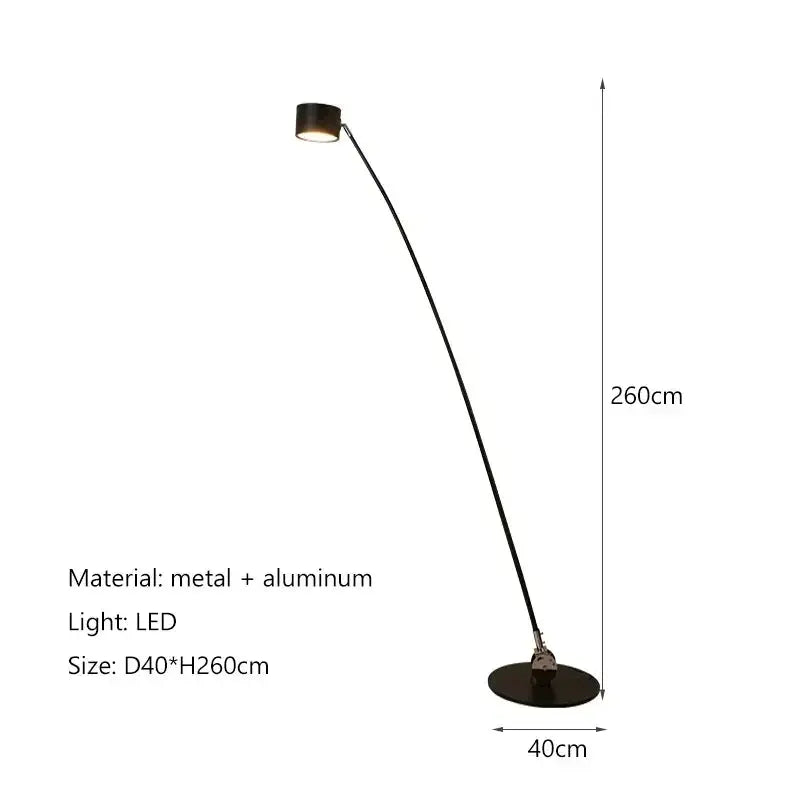 Embla – Modern Minimalist Long Strip LED Floor Lamp for Sleek, Ambient Lighting Kozyled