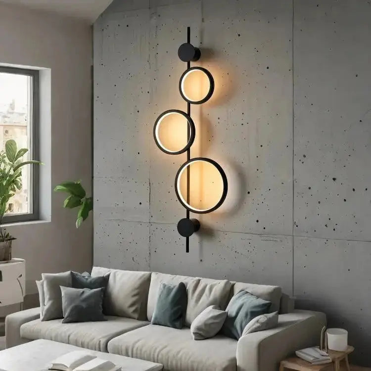 Modern Nordic Creative Ring LED Wall Lamp – Modena lampasa.com