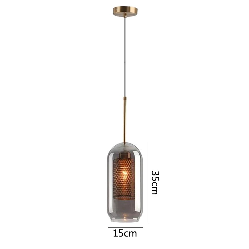 Industrial Vintage Scandinavian Design LED Pendant Lamp Donna. Spingar.com