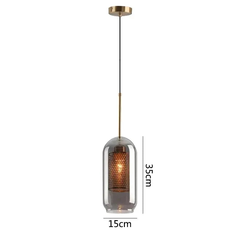 Industrial Vintage Scandinavian Design LED Pendant Lamp Donna. Spingar.com