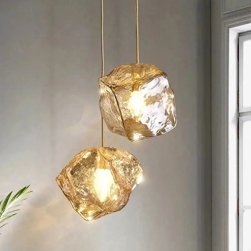Vela – Modern Luxury Glass Dimmable LED Pendant Lamp Lampasa.com