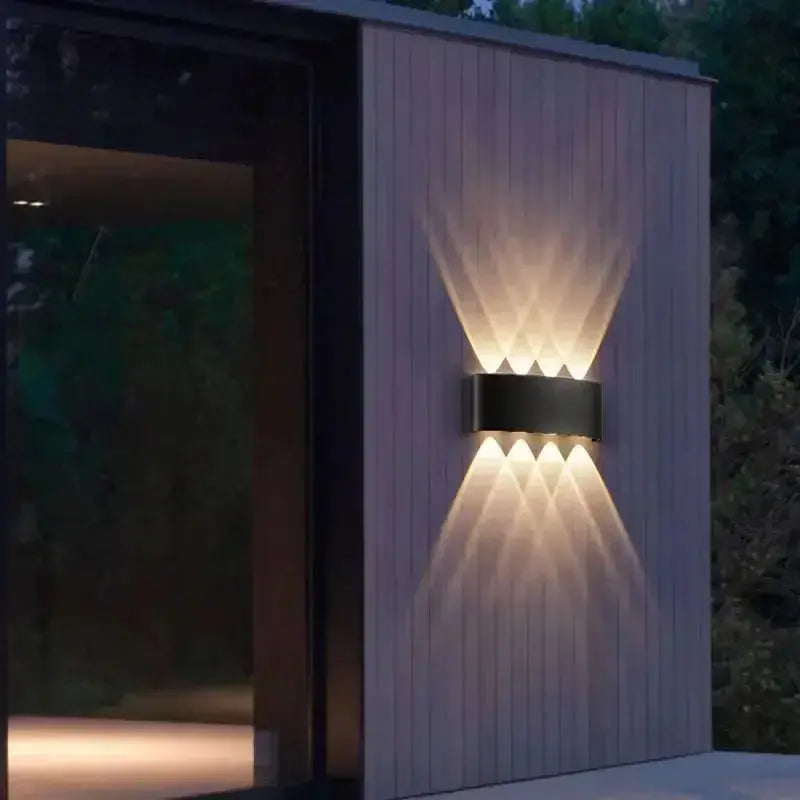 Darya – Modern Up-and-Down LED Outdoor Wall Lamp for Stylish Illumination Kozyled