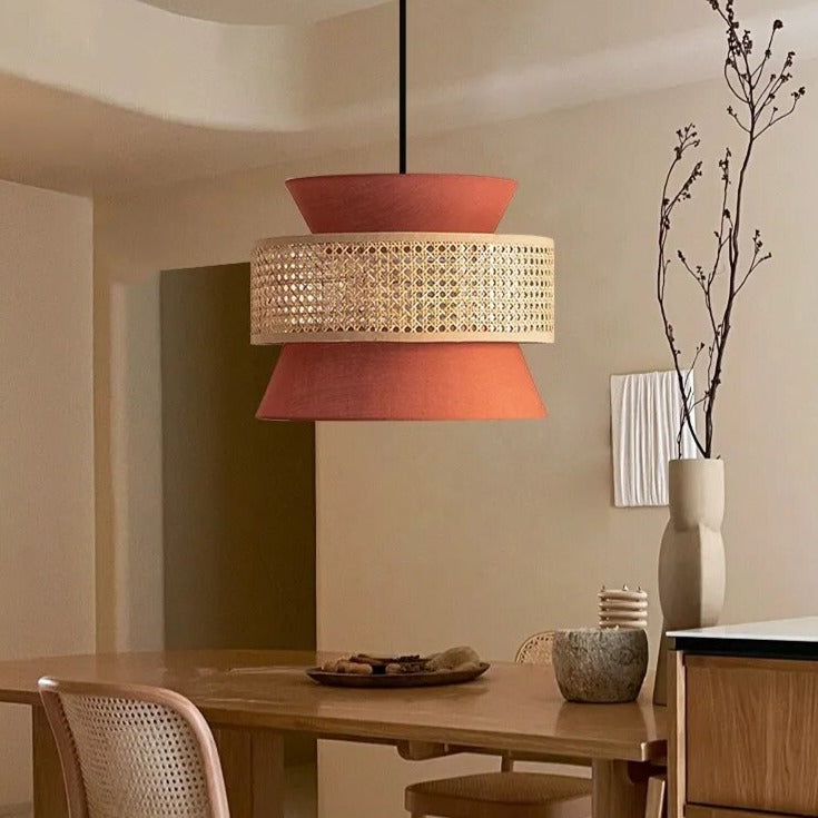 Creative Design Handmade Rattan Pendant Lamp Olan SPINGAR.COM