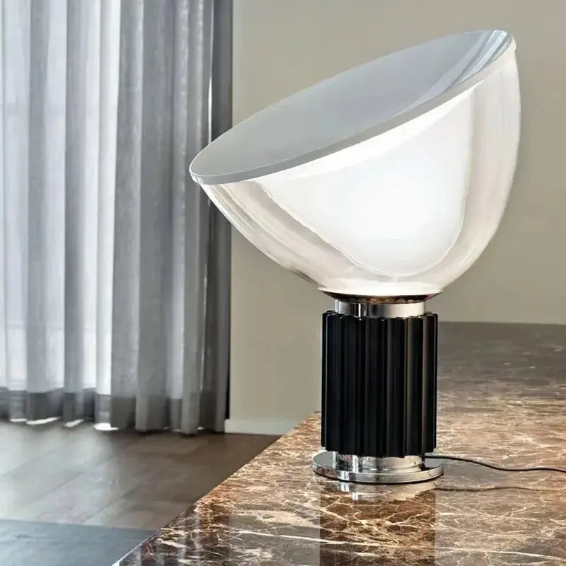 Halvard – Artistic Italian Glass LED Desk Lamp with Creative Design Kozyled