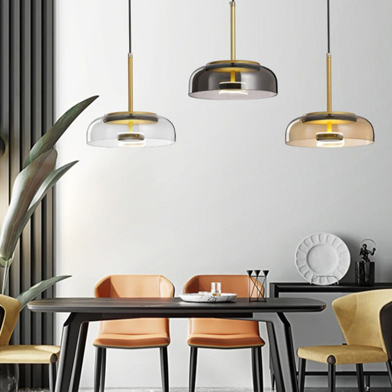 Modern Glass LED Pendant Lamp Orsola SPINGAR.COM