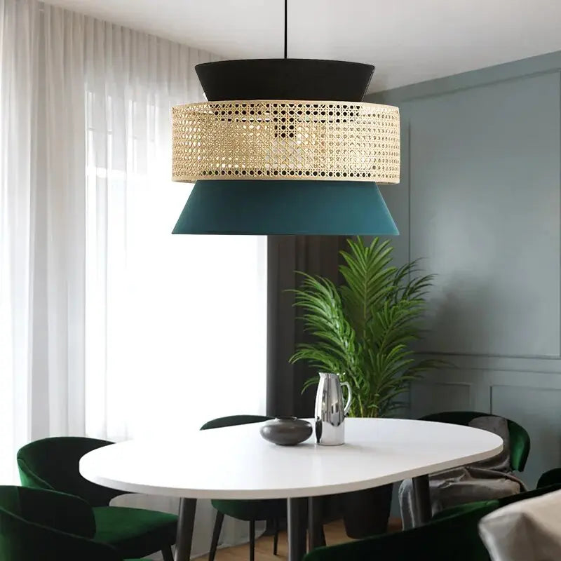 Creative Design Handmade Rattan Pendant Lamp Olan SPINGAR.COM