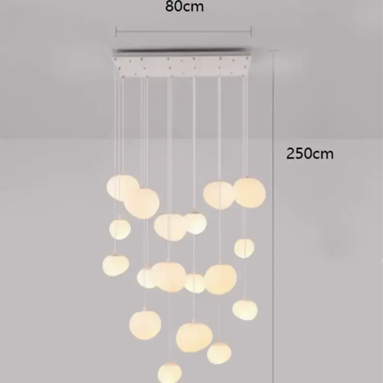 Elandra – Modern Acrylic Dimmable LED Pendant Chandelier Lampasa.com
