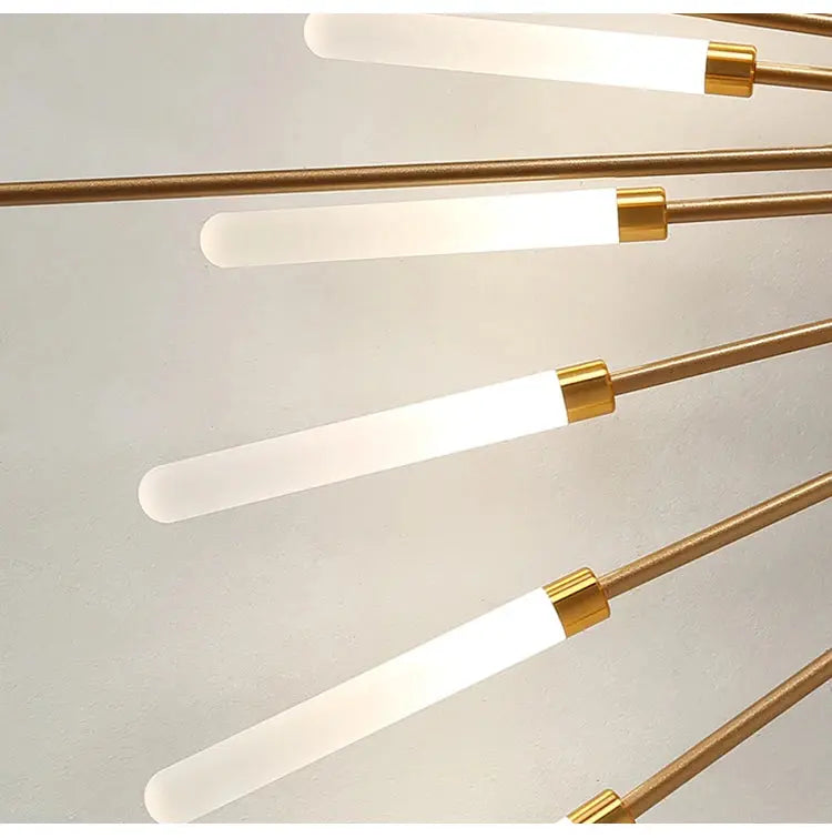 Fan-shaped LED ceiling light Arlo™ Spingar.com