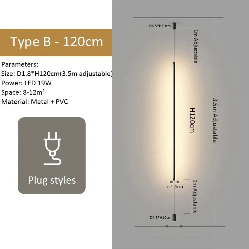 Minimalist Modern LED Floor Lamp Bjorn SPINGAR.COM