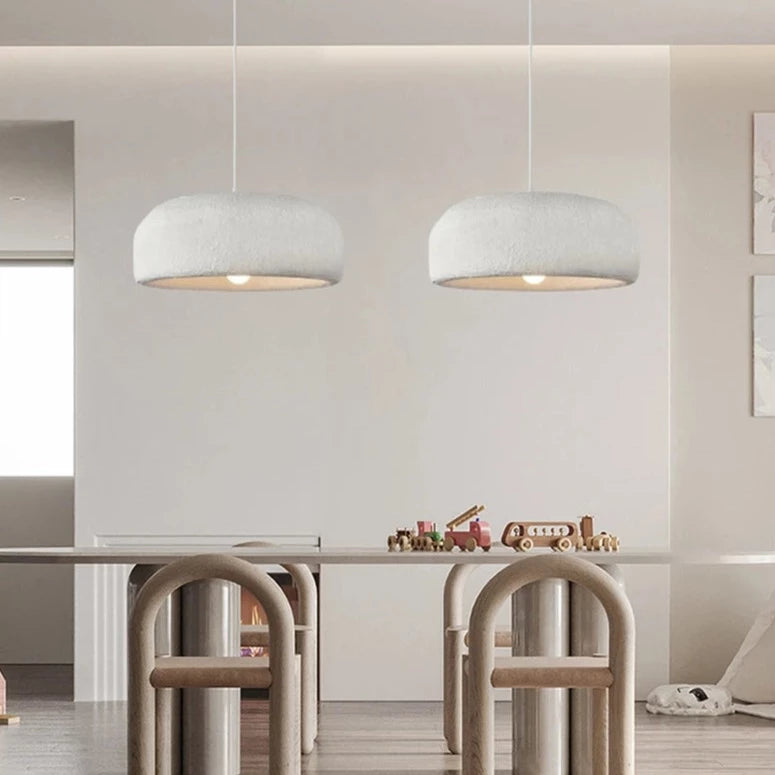 Handmade Japanese Wabi-Sabi LED Pendant Lamp Finn SPINGAR.COM