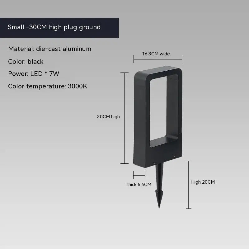 Modern Arch-Shaped IP65 Outdoor LED Floor Lamp for Stylish, Durable Lighting Kozyled