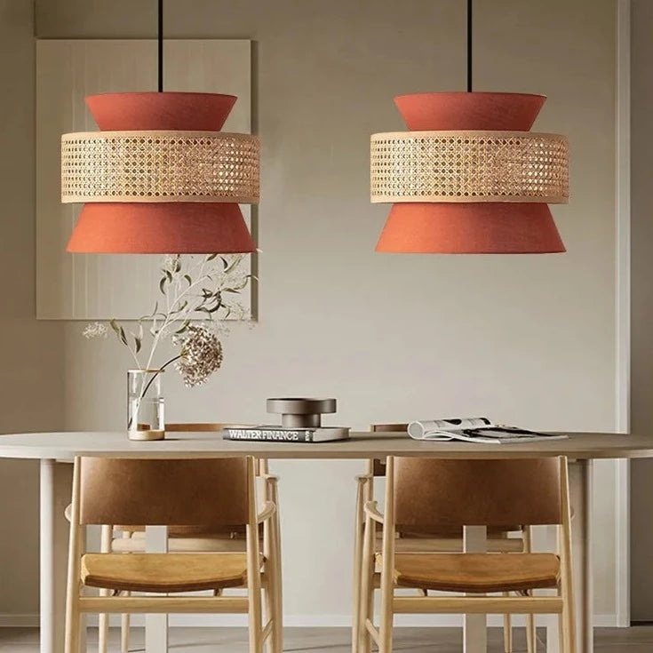 Creative Design Handmade Rattan Pendant Lamp Olan SPINGAR.COM