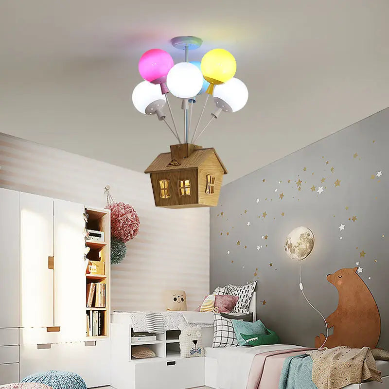 Flying Balloon House LED Lamp Afonso™ Spingar.com