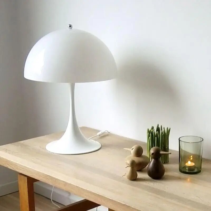 Minimalist Mushroom Shape LED Floor Lamp/ Table lamp Noak SPINGAR.COM