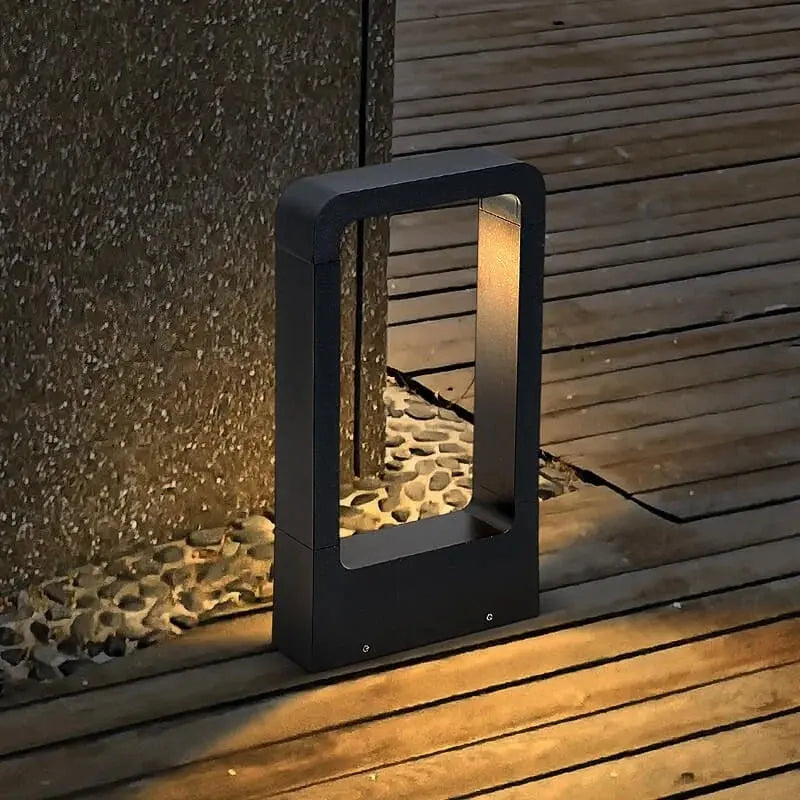 Modern Arch-Shaped IP65 Outdoor LED Floor Lamp for Stylish, Durable Lighting Kozyled
