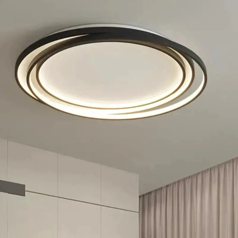 Nuvin – Modern Layered Frame Dimmable Round LED Ceiling Lamp Lampasa.com