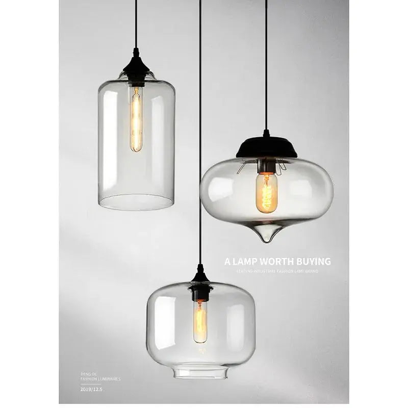 Norna – Classic Glass Pendant Lamp for Timeless Elegance Kozyled