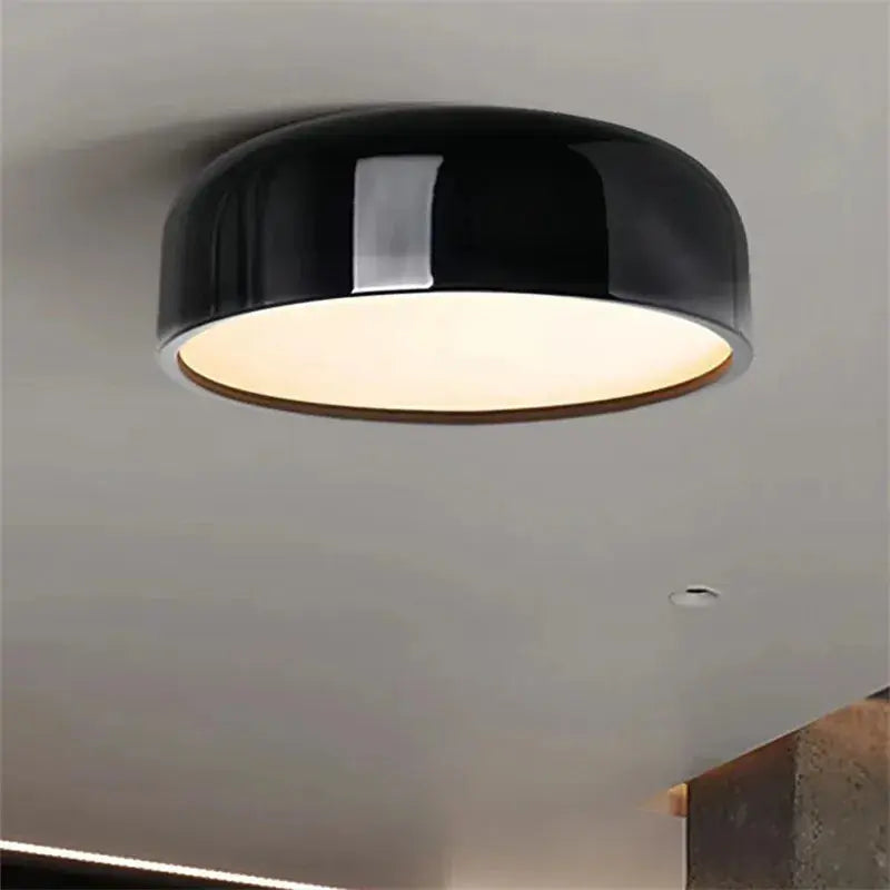 Norella – Modern Aluminum Pan-Style Ceiling Lamp for Sleek Interiors Kozyled