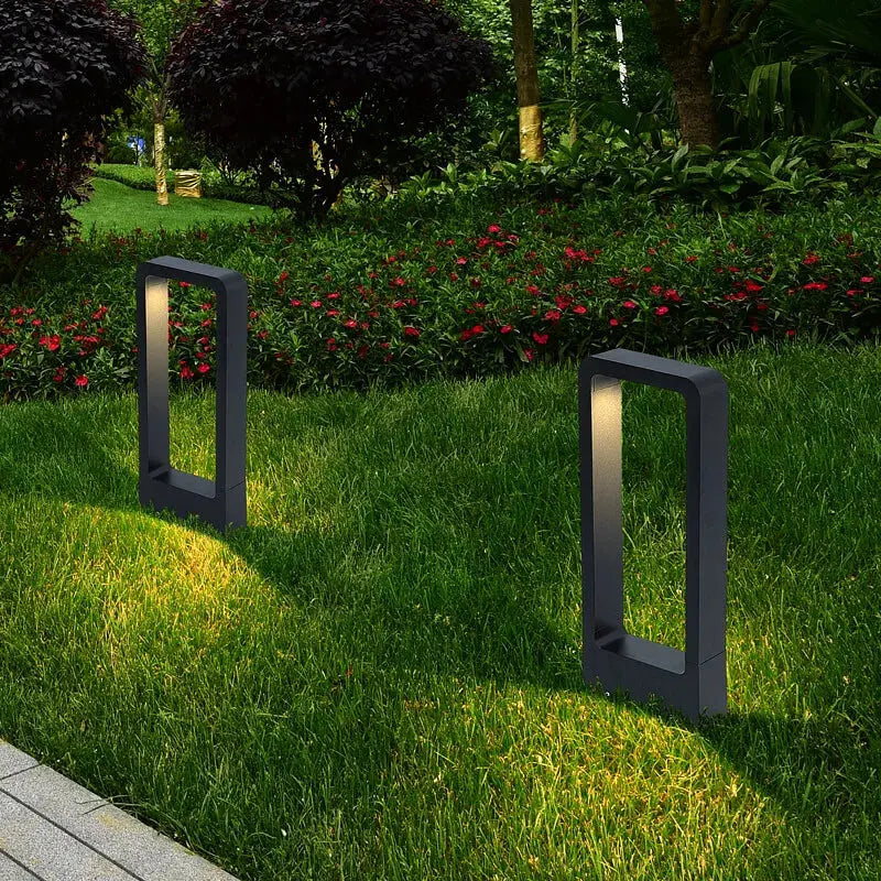 Modern Arch-Shaped IP65 Outdoor LED Floor Lamp for Stylish, Durable Lighting Kozyled