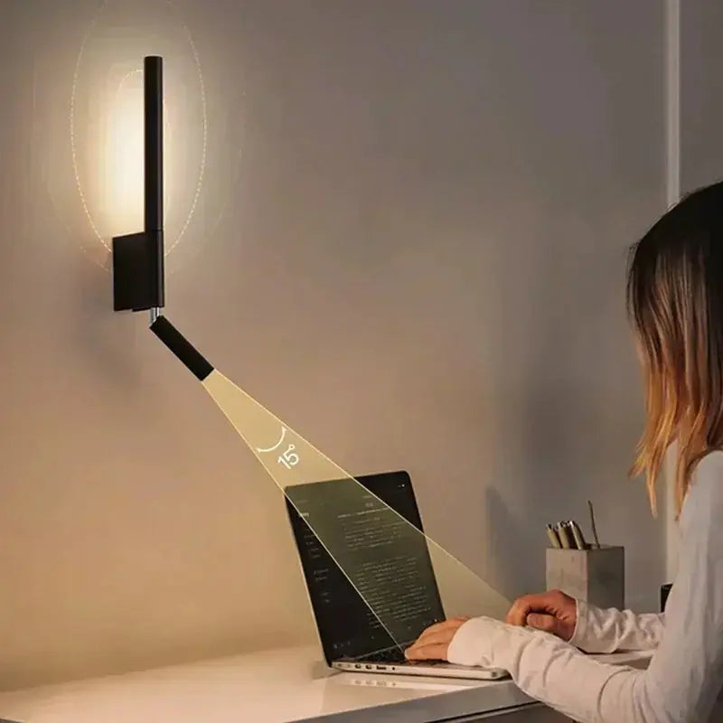 Hedda – Modern Bedside LED Spot Wall Lamp for Focused, Stylish Lighting Kozyled