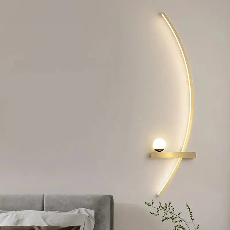 Modern Minimalist Creative LED Wall Lamp Wayde SPINGAR.COM
