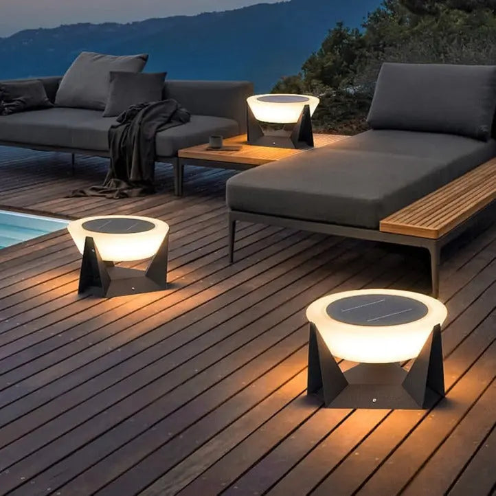 Waterproof IP65 Outdoor LED Solar Lamp Stellan SPINGAR.COM