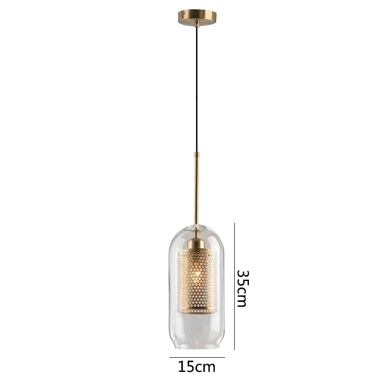 Industrial Vintage Scandinavian Design LED Pendant Lamp Donna. Spingar.com
