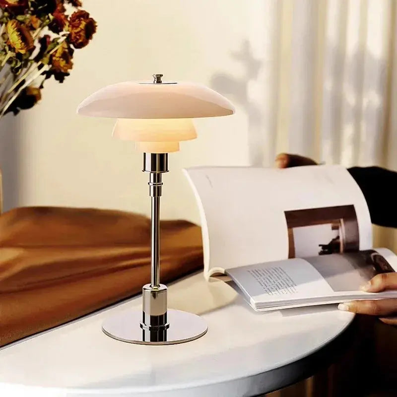 Helga – High-Quality LED Glass Table Lamp for Elegant Lighting Kozyled