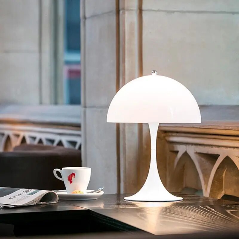 Minimalist Mushroom Shape LED Floor Lamp/ Table lamp Noak SPINGAR.COM