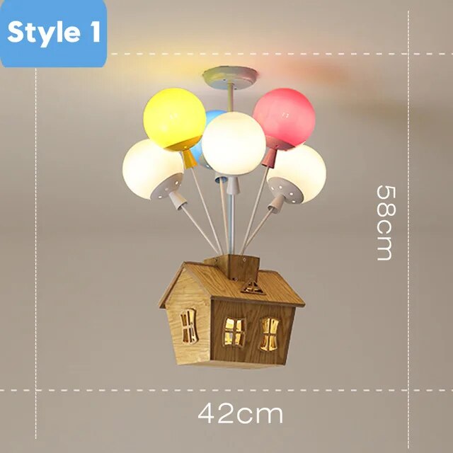 Flying Balloon House LED Lamp Afonso™ Spingar.com