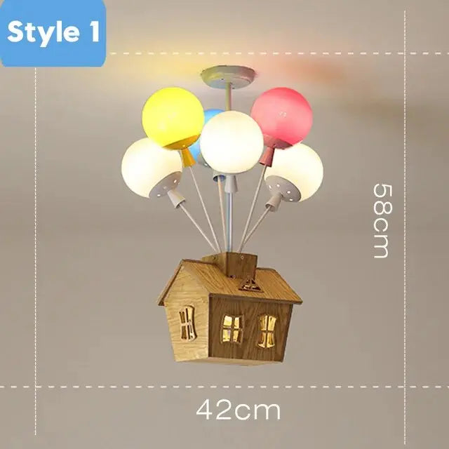 Flying Balloon House LED Lamp Afonso™ Spingar.com