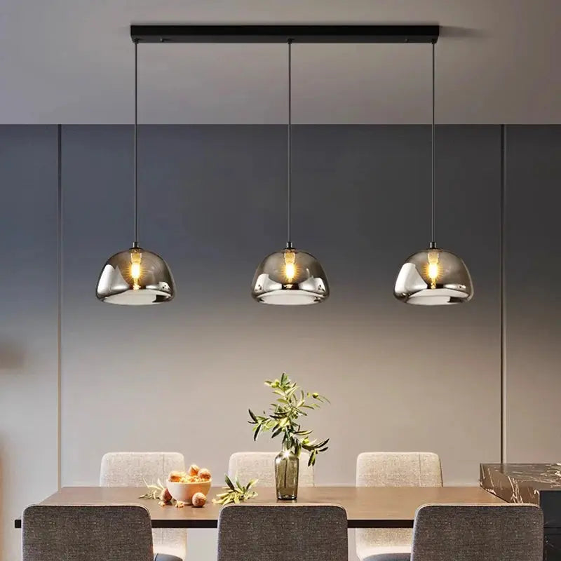 Ingvar – Dimmable Glass LED Pendant Light for Dining Tables and Bars Kozyled.com