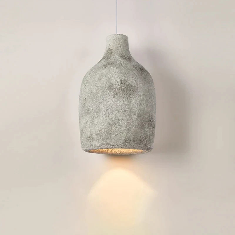 Handmade Japanese Wabi Sabi LED Pendant Lamp Satoko SPINGAR.COM